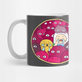 Finn and Jake in the Nightosphere Mug